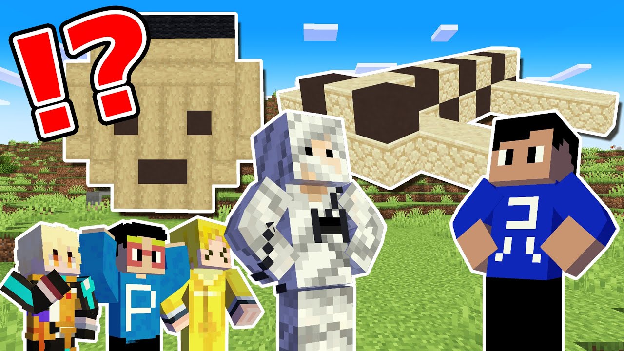 【マイクラ】まえよん初コラボ！スペシャルゲストと共に建築リレーゲームやったら、問題作が大量に出来上がりましたwww【メッスさんコラボ】