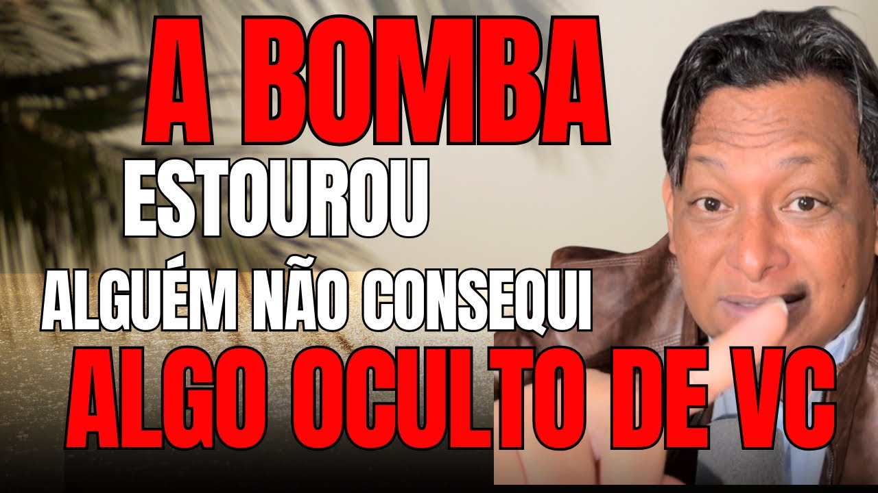 A BOMBA ESTOUROU E ALGUÉM NÃO CONSEQUI MAIS ESCONDER 😱 aquilo que esta OCULTO...