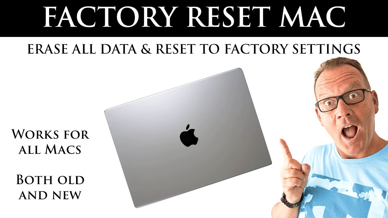 Как сбросить настройки Mac до заводских (новые и старые Mac) Сотрите все данные.
