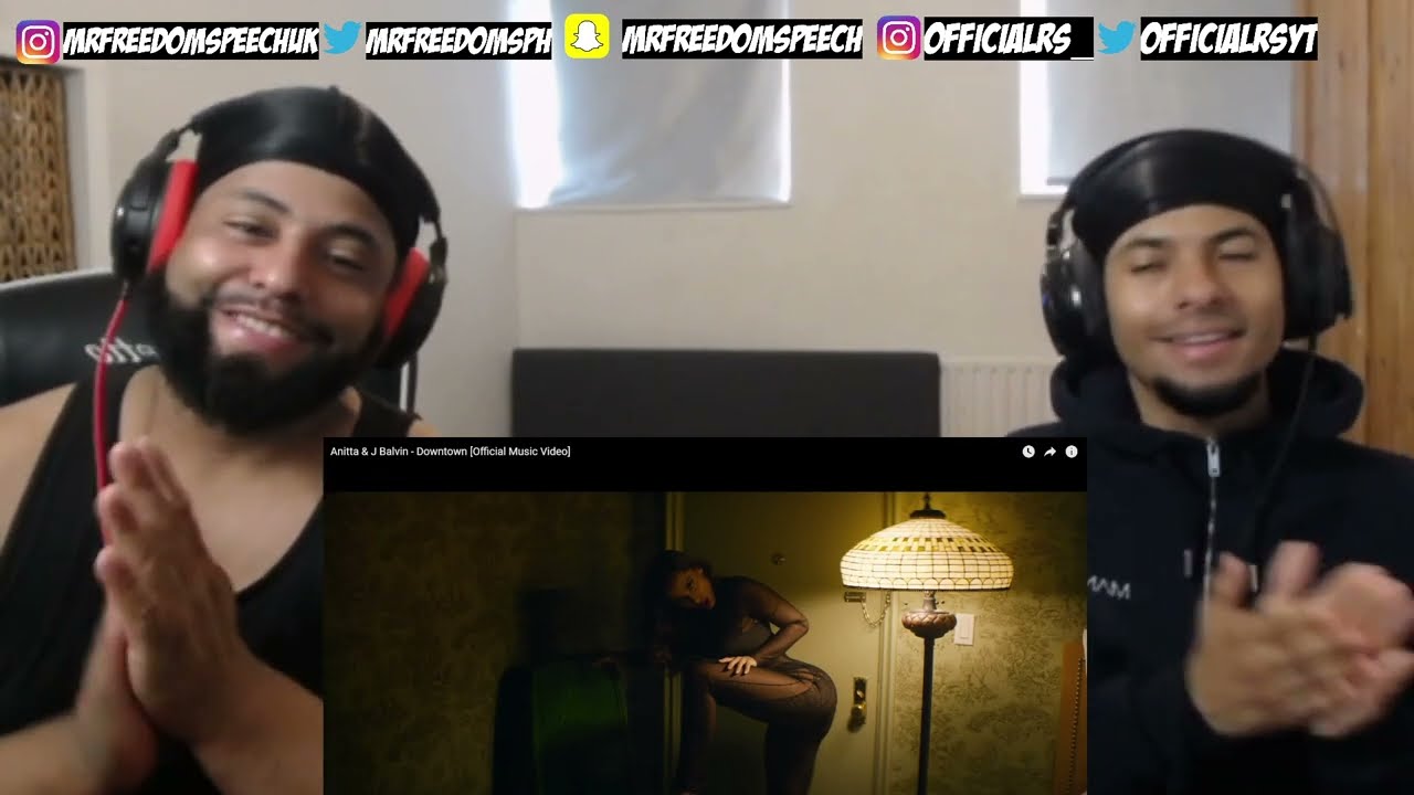 THIS 🔥 *UK🇬🇧REACTION* 🇧🇷  Anitta & J Balvin - Downtown [ Official Music Video ]