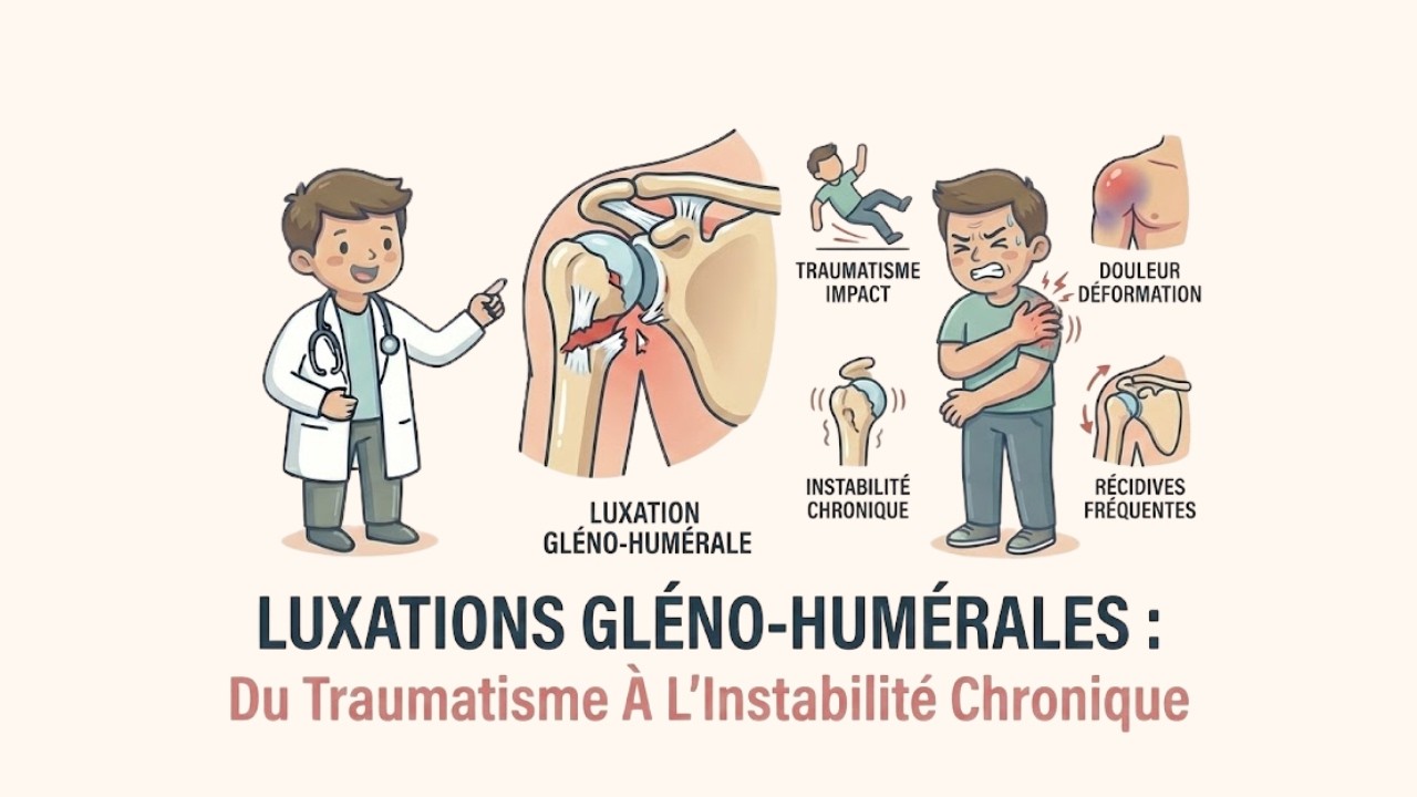 Luxations Gléno-Humérales : Du Traumatisme À L’Instabilité Chronique