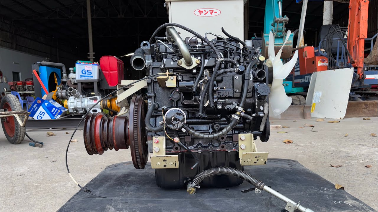 Động Cơ Mitsubishi S4L Turbo Siêu Vip : Nông Cơ Nguyễn Văn Châu