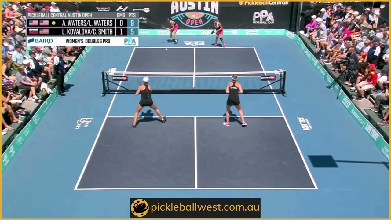 Epic pickleball rally with an ATP to finish - Women&rsquo;s Pro Doubles PPA Tour