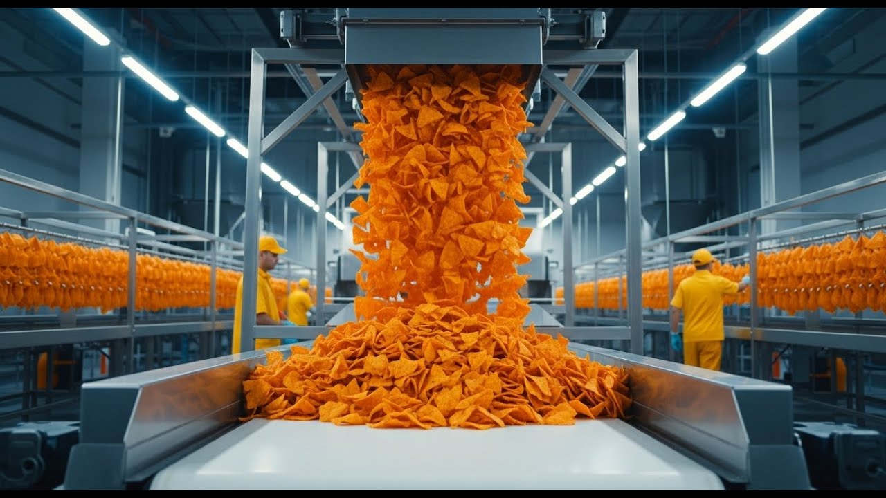 How Doritos Are Made Inside the Advanced Chip Factory &ndash; (Full Process) How Doritos Are Made