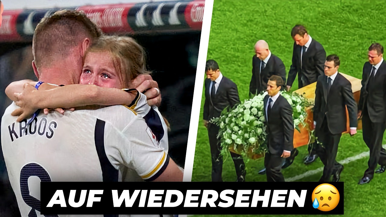 Die TRAURIGSTEN Abschiede im Fußball!