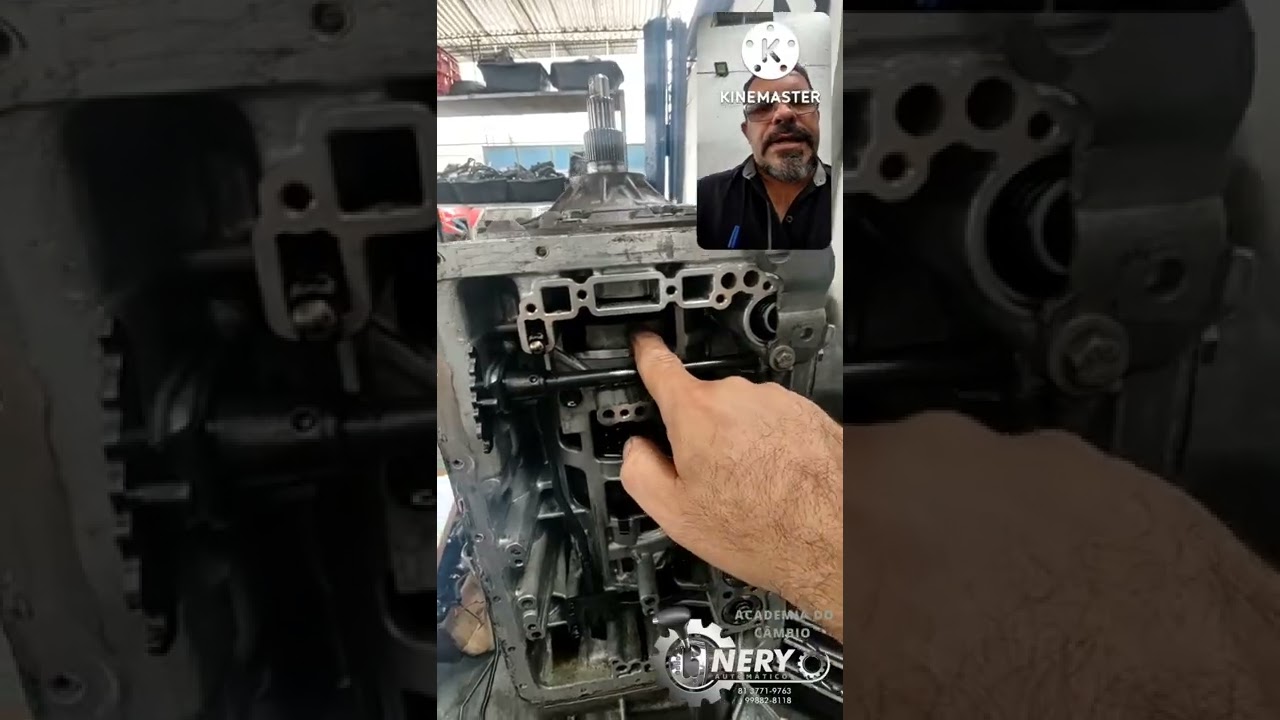 Como funciona o acumulador de pressão de uma transmissão automática.