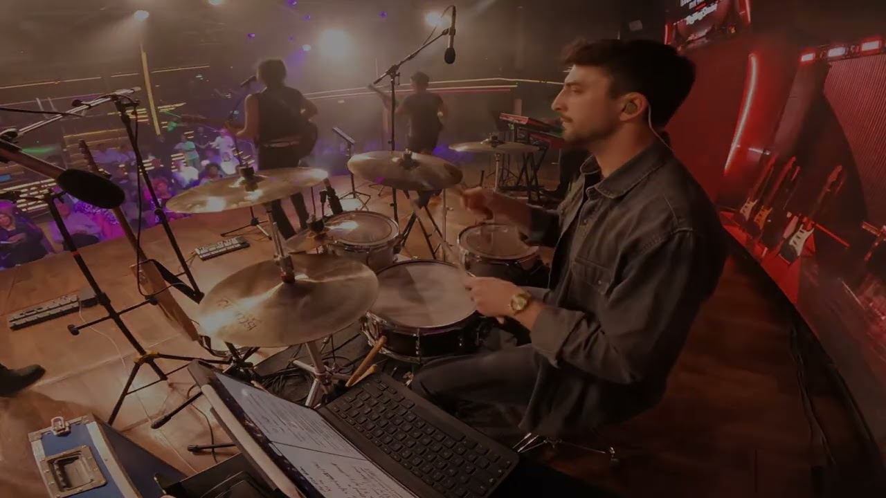 Drum Cam - ROCK YOUR CHOICE (Cruise Ship Show)