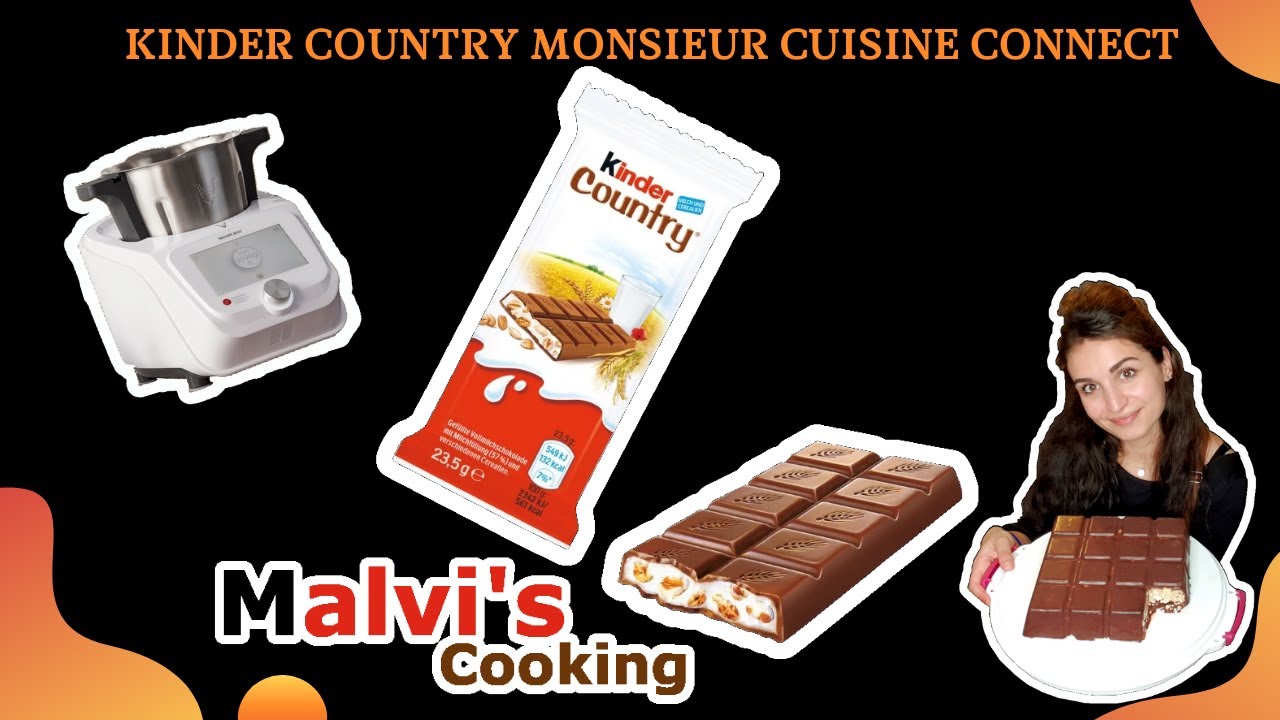 La vraie recette des Kinder Country Monsieur Cuisine Connect
