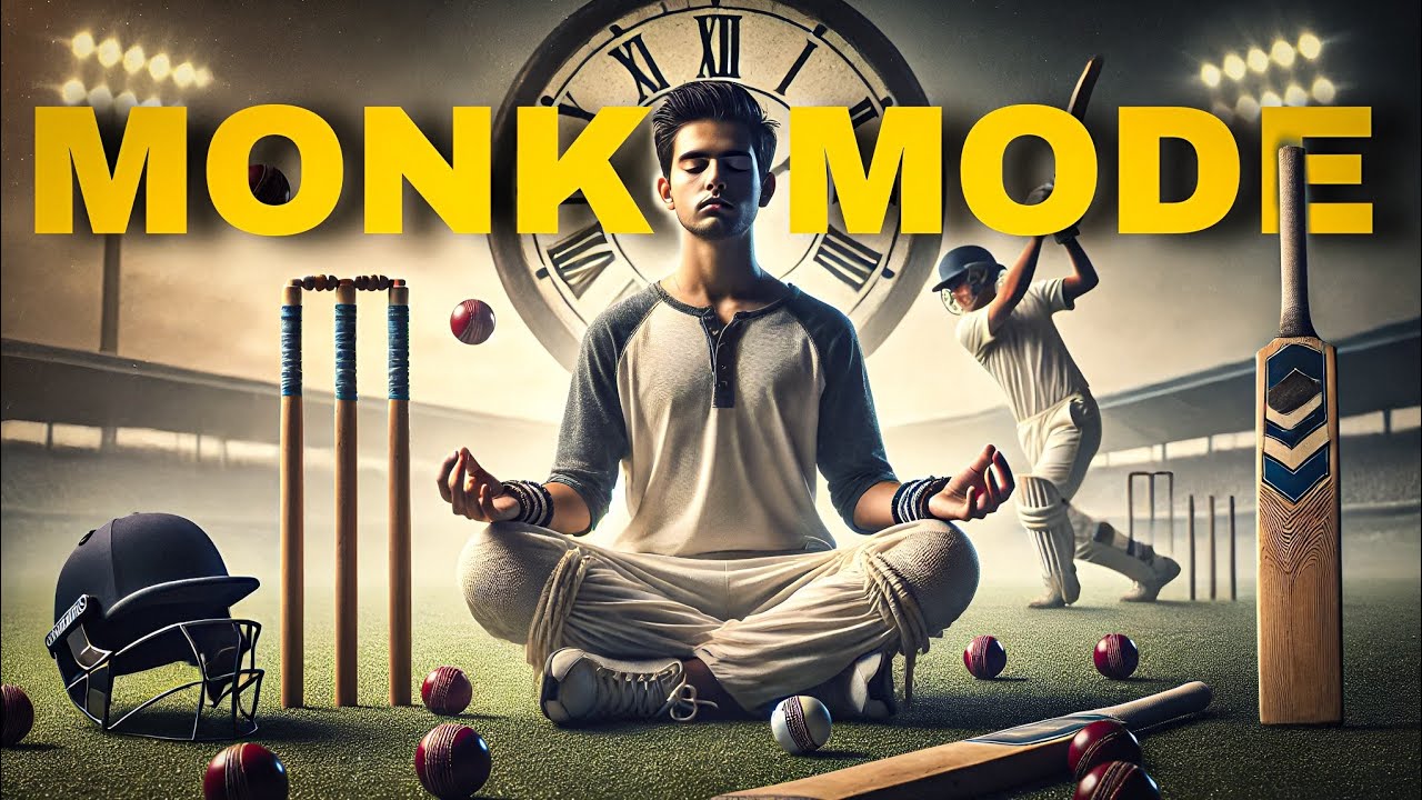 This is the way you can overcome your pressure situation in cricket using Monk Mode