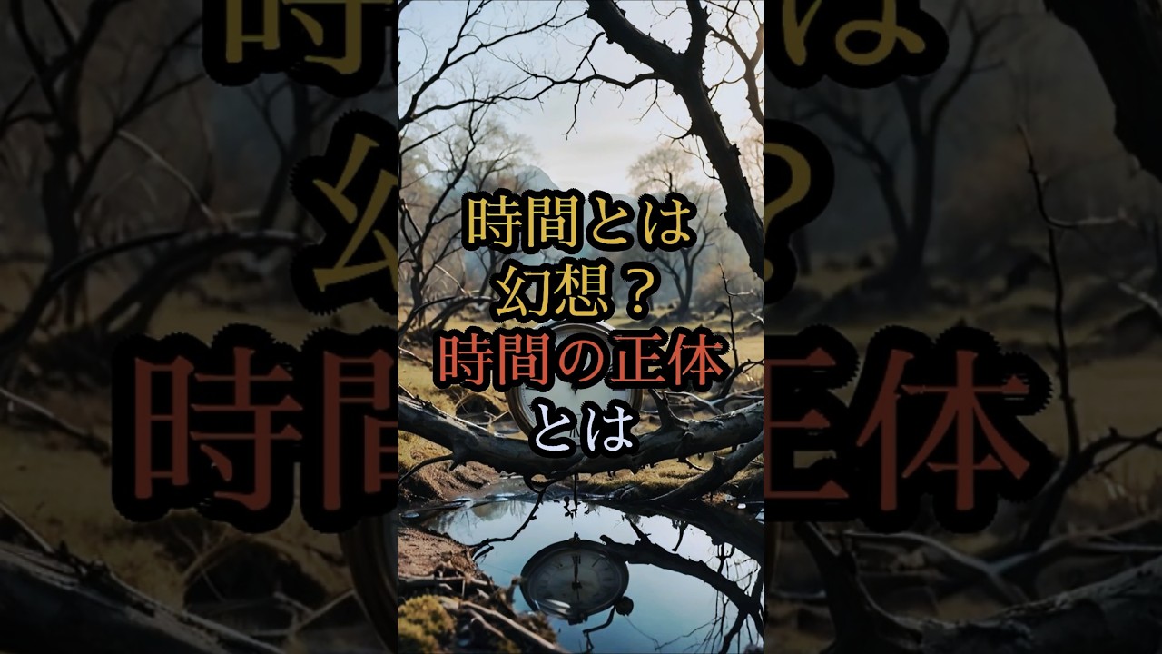 【時間は幻想!?】時間の正体とは？物理学が語る驚愕の真実　#都市伝説   #ミステリー   #雑学 　#知識