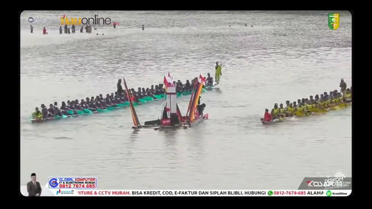 Detik-detik bintang emas cahayo intan juara 1 pacu jalur kuansing riau 2025