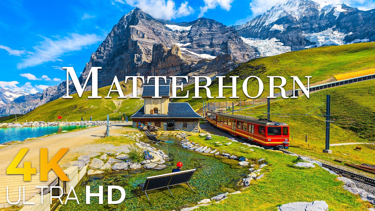 Matterhorn 4K 🏔️ Iconic Alpine Peak & Majestic Swiss Landscapes UHD