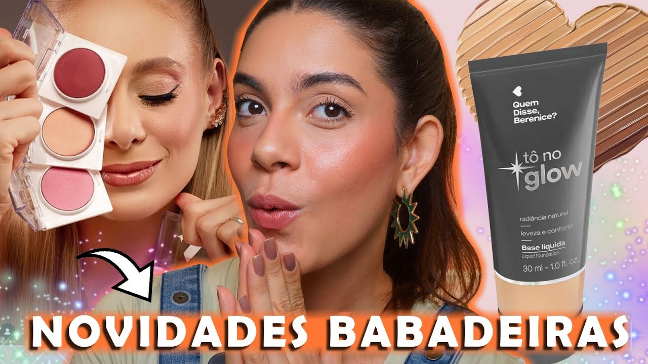 TODAS AS CORES do BLUSH da AMANDA PASTORE + NOVA BASE “TÔ NO GLOW” da QUEM DISSE, BERENICE?