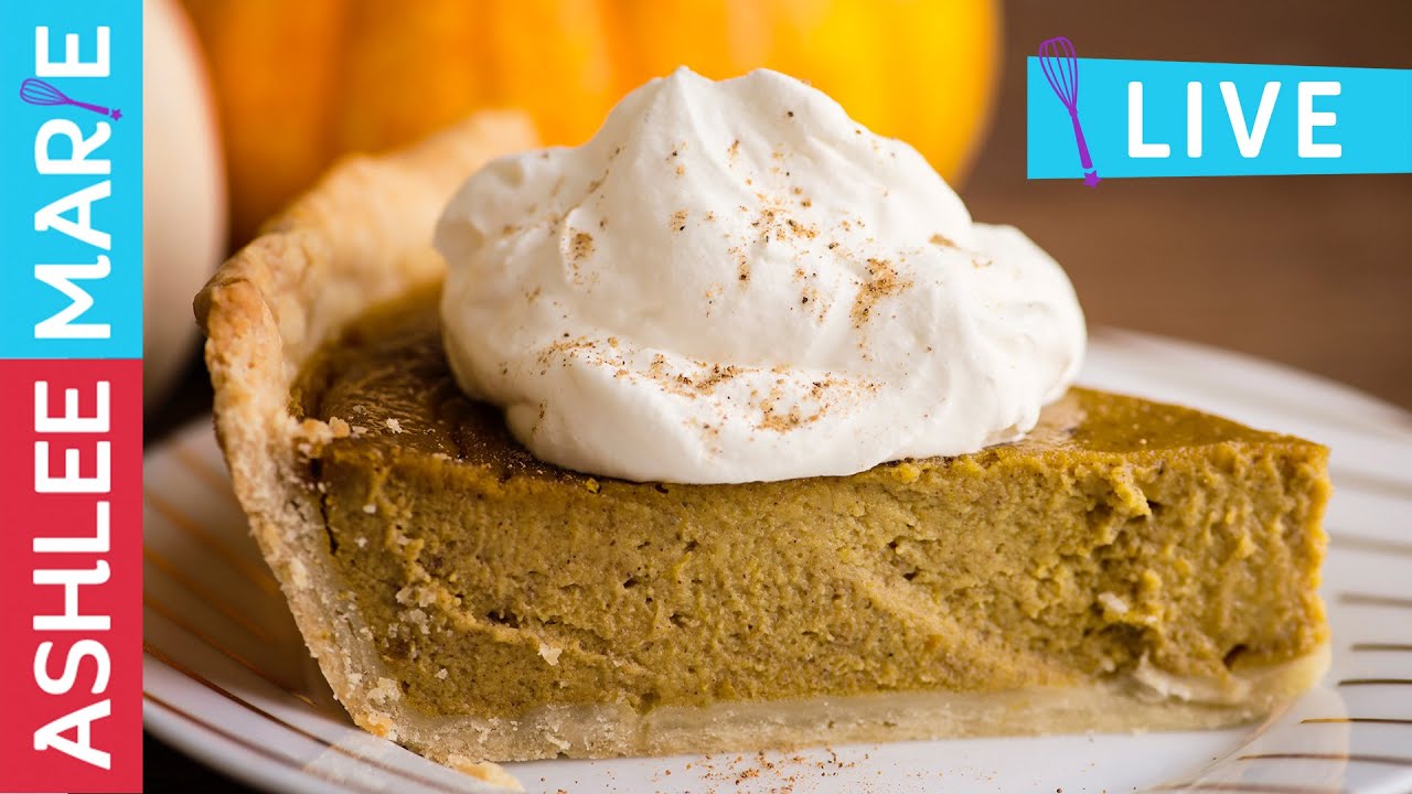 Homemade Pumpkin Puree and Pumpkin Pie - LIVE