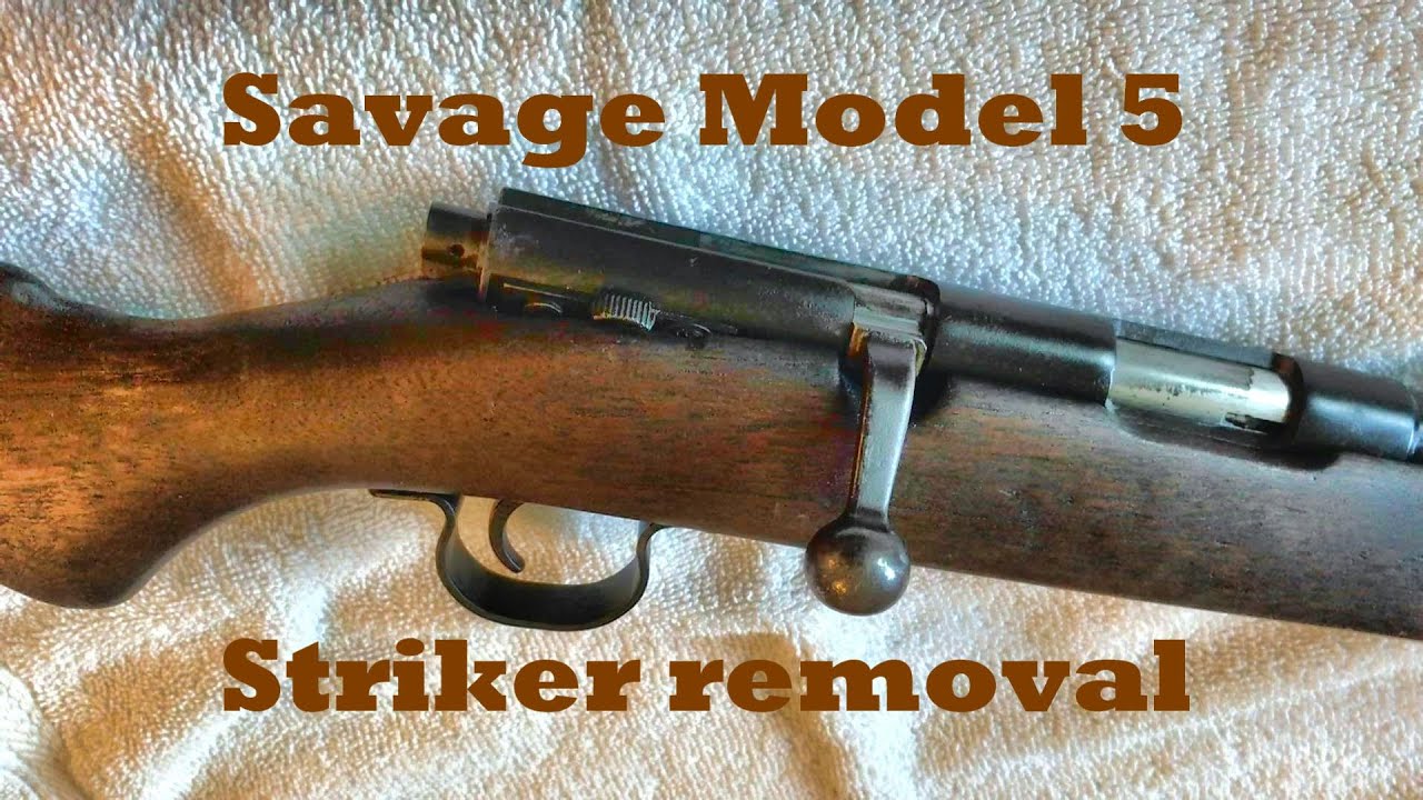 Разборка затвора Savage 5; Случайные выстрелы Savage Model 5