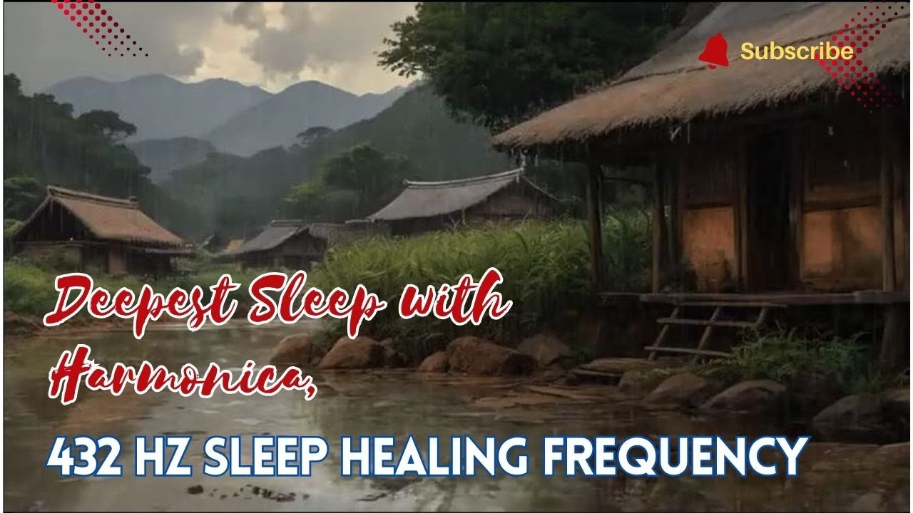 Deepest Sleep Music with Harmonica and 432 Hz Healing Frequency
