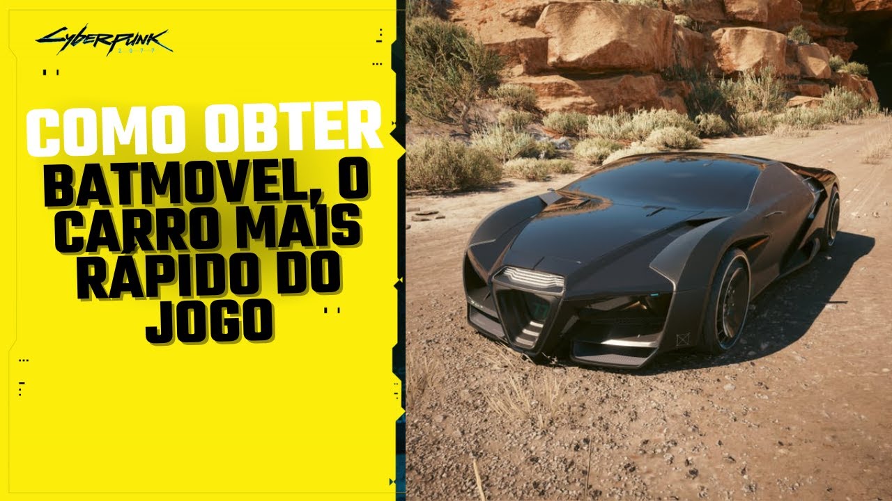 Como Pegar o Carro Mais Rápido do Jogo - Cyberpunk 2077