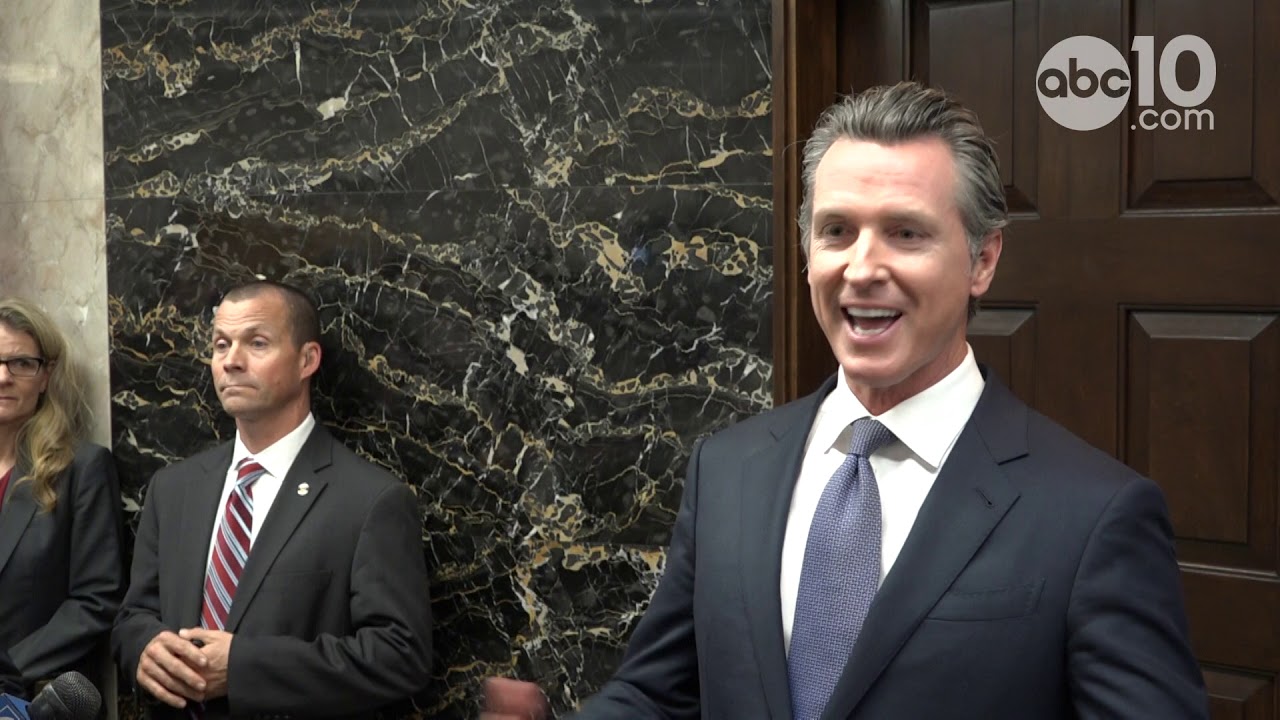 Raw: Gov. Gavin Newsom on Tubbs Fire and mansion decision