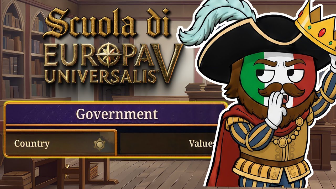 EUROPA UNIVERSALIS V | УРОК 2: ПРАВИТЕЛЬСТВО, СТРАНА И ЦЕННОСТИ