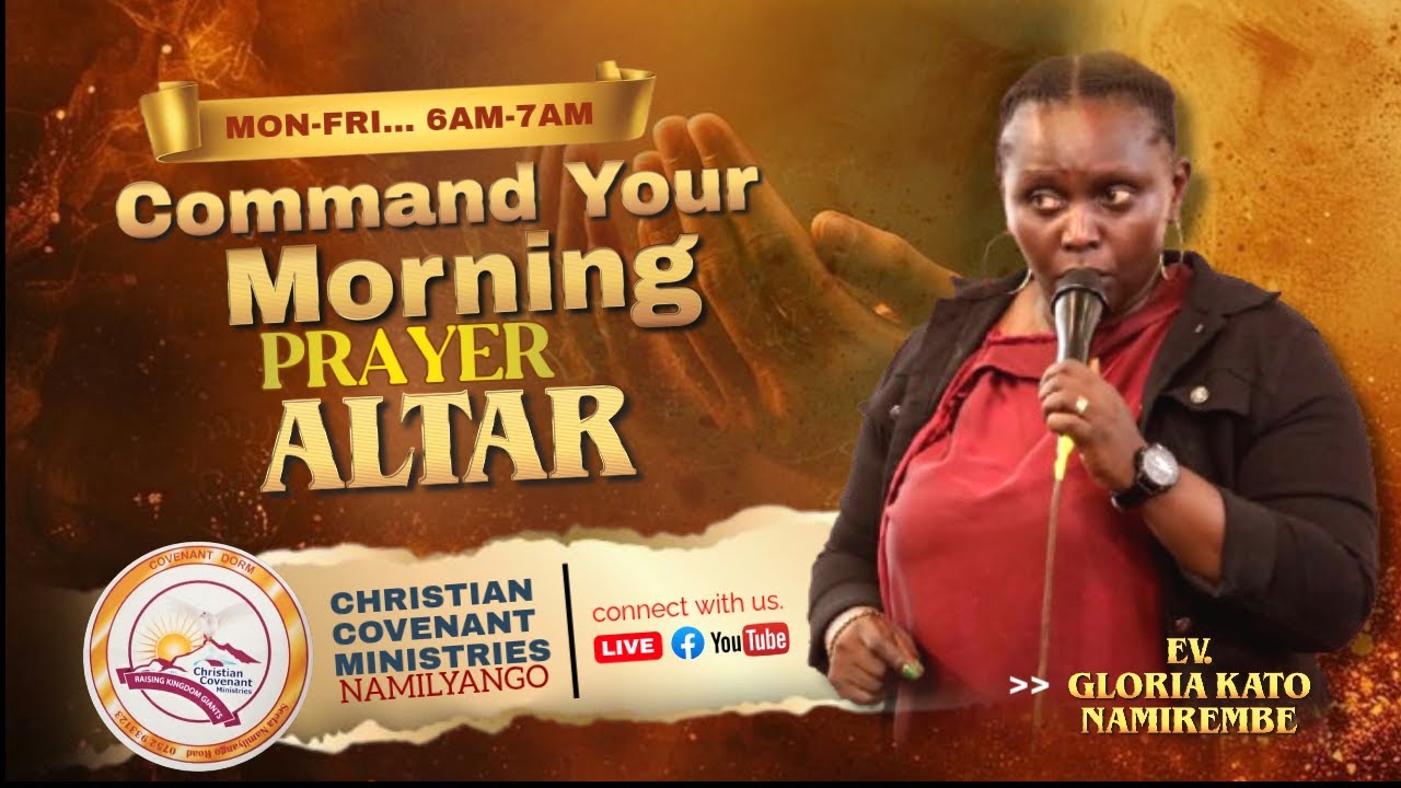 TUESDAY COMMAND YOUR MORNING LIVE || EV GLORIA NAMIREMBE