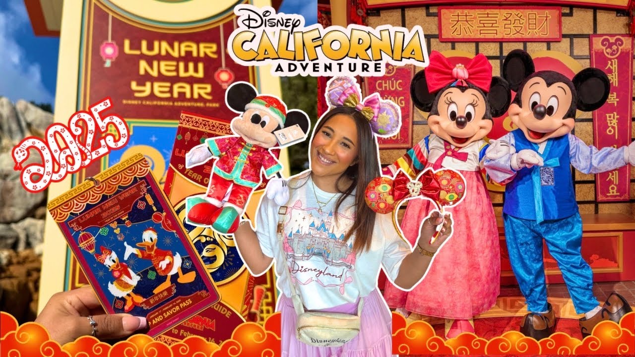 Disney's Lunar New Year 2025 Food Guide! (New) Food, Merch & Entertainment at the Disneyland Resort!