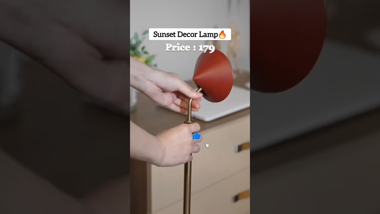 Sunset decor lamp || Home decor lights || Interior decor #sunsetlight #decorlights #homedecor #yt