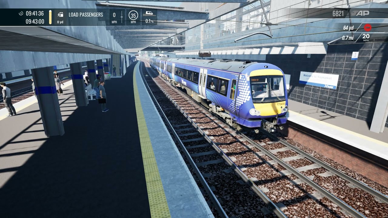 Train sim world Cowdenbeath to Edinburgh part 4 Gateway to Waverley