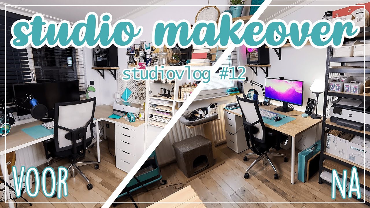 Studio Makeover - Tijd voor een frisse start | Studio vlog #012