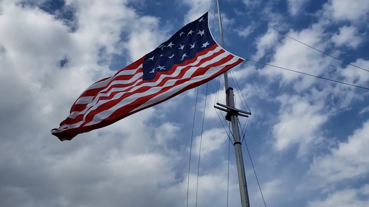 15 star flag in Fort McHenry