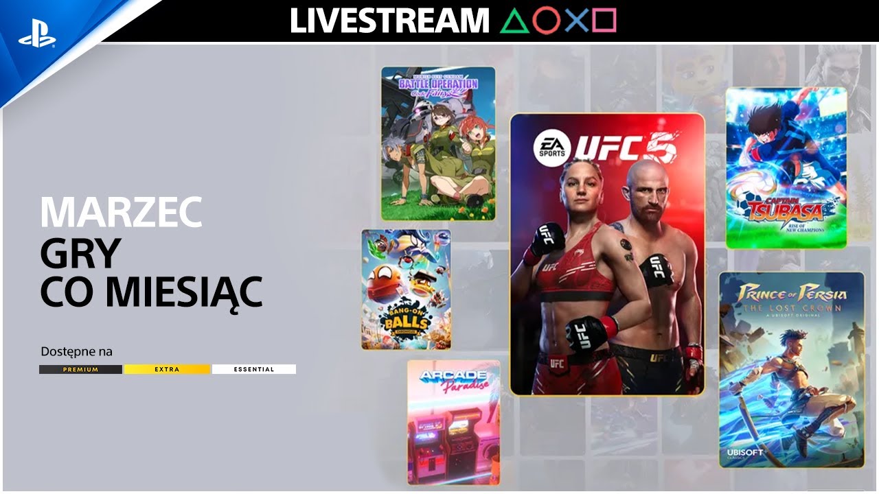 Stream - PS PLUS Marzec 2025