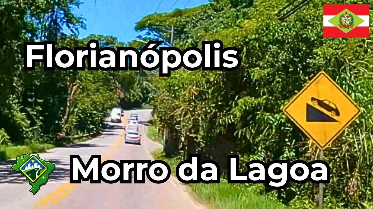 A Vista Mais Famosa de FLORIPA! Subindo o Morro da Lagoa via SC-404