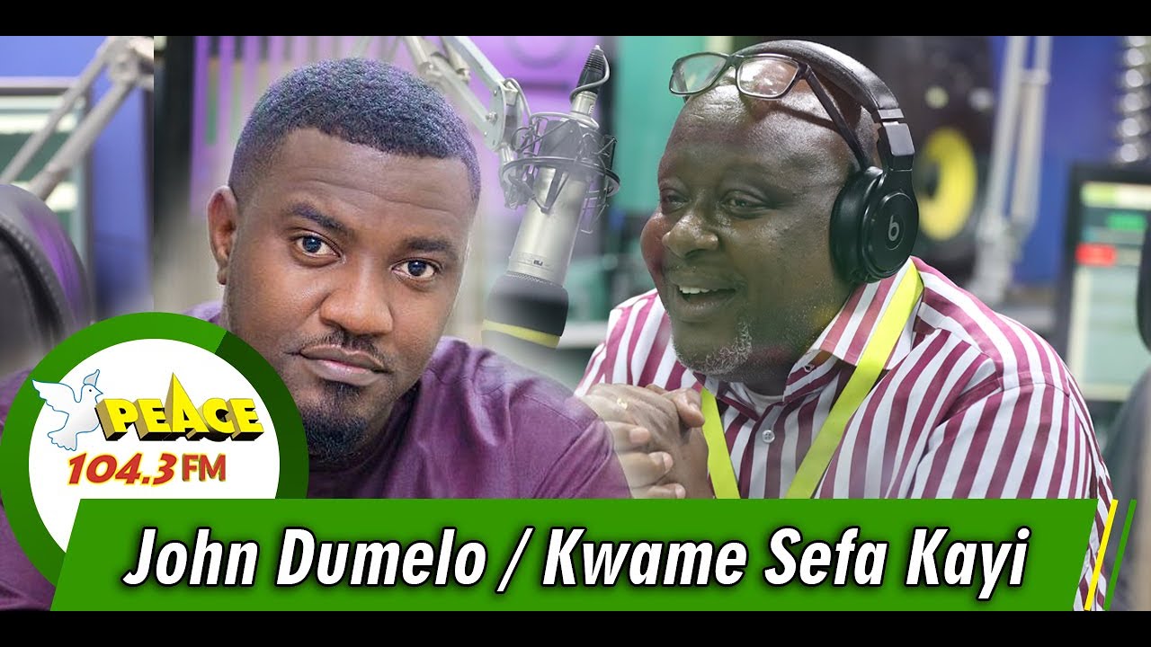 When John Dumelo Met Kwami Sefa Kayi