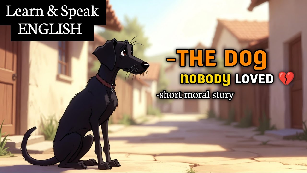 The Dog Nobody Loved — But He Saved Everyone | Emotional Moral Story | Learn And Speak English