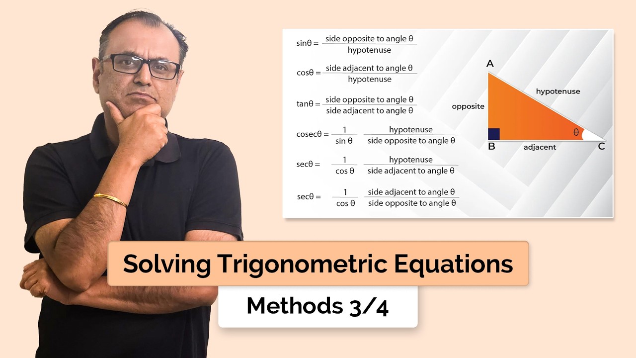 Solving Trigonometric Equations - Methods 3/4