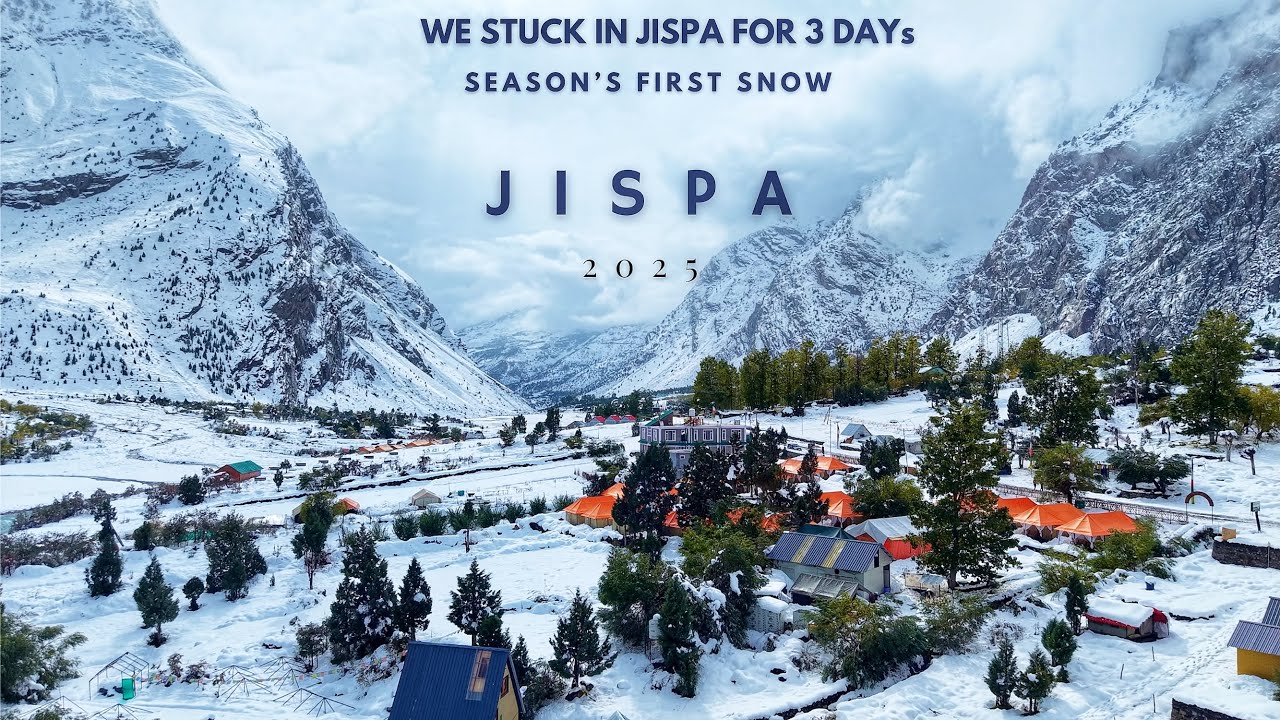 Jispa Turns Into a Winter Wonderland || Season's First Snow In Jispa || EPISODE 4 || #jispa