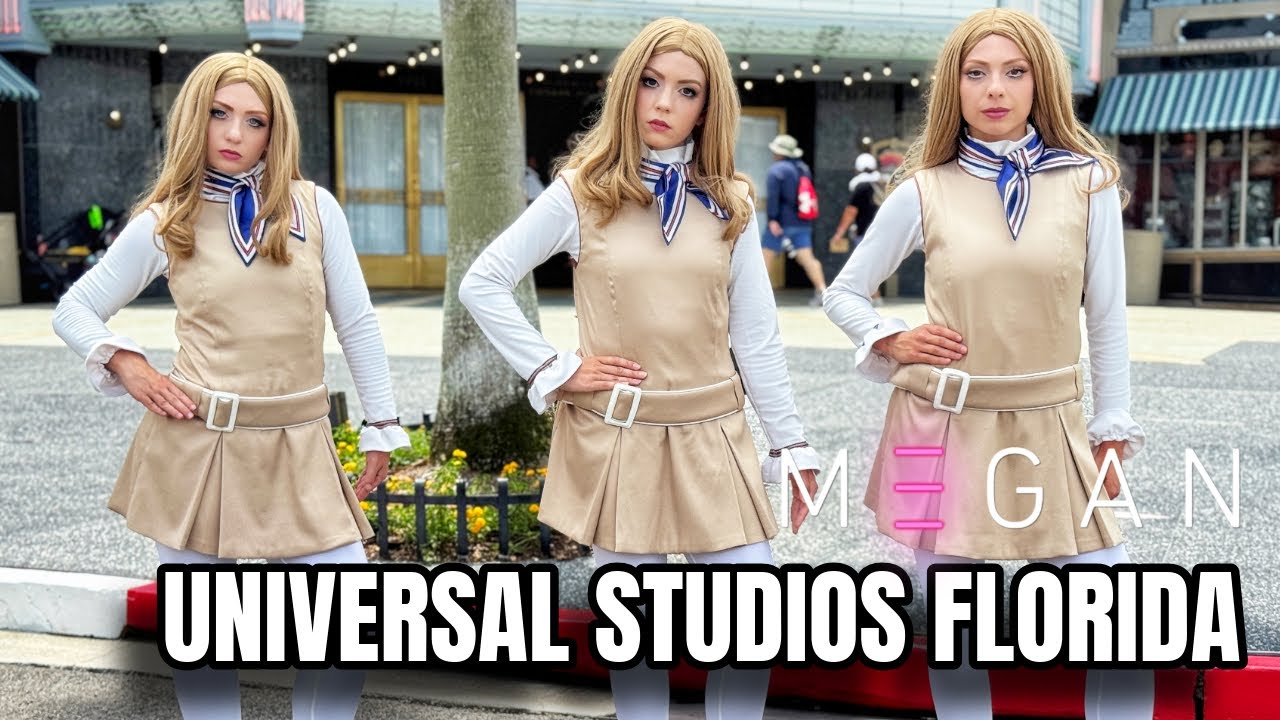 M3GAN Roaming Horde Performs at Universal Studios Florida Summer 2025