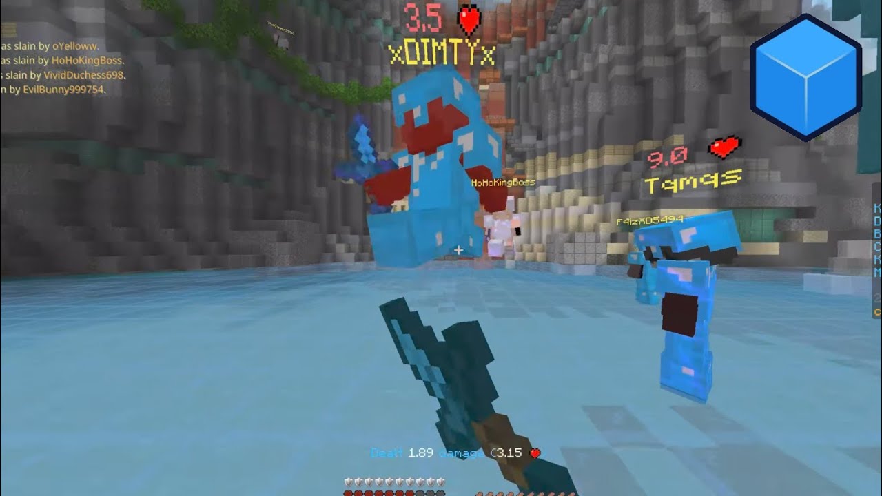 MINECRAFT CUBECRAFT FFA GAMEPLAY