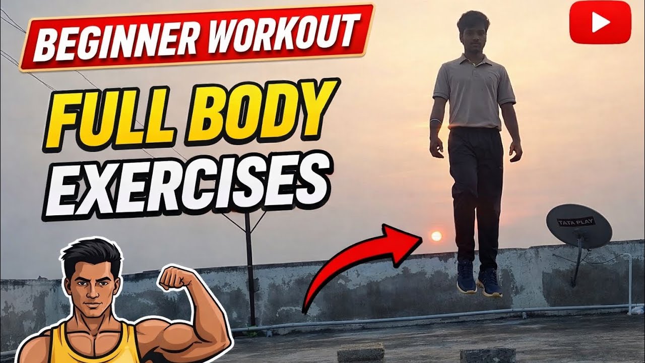 Beginner Full Body Workout at Home | No Equipment Exercise