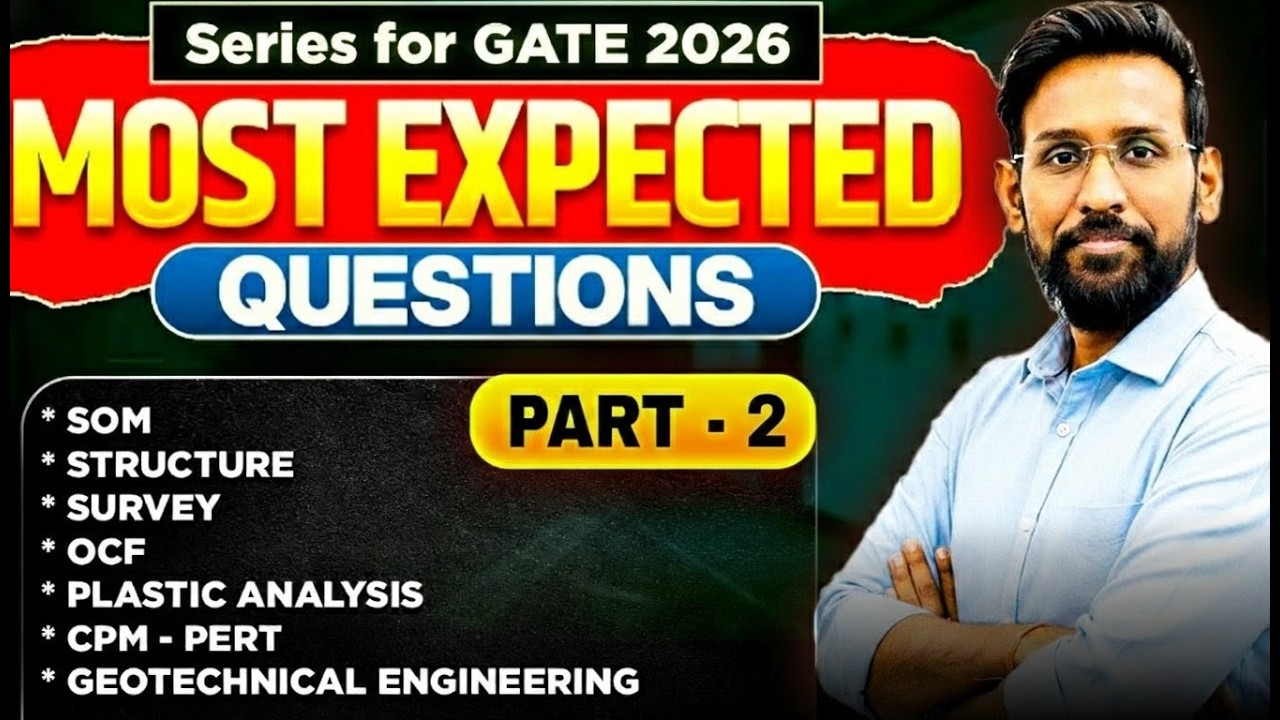 Most Expected Questions for GATE 2026 (Part - 2) | Infinity Zone #infinityzone #gate2026