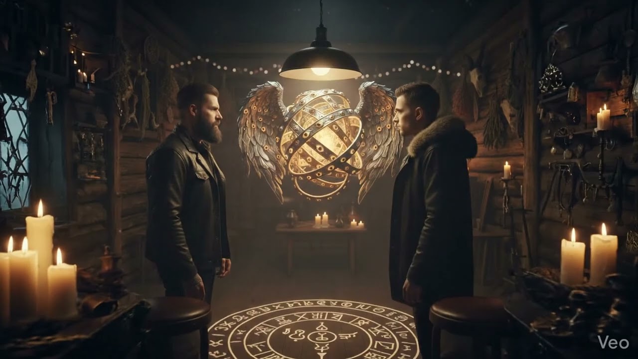 Gael e wilson frente a frente com o anjo.