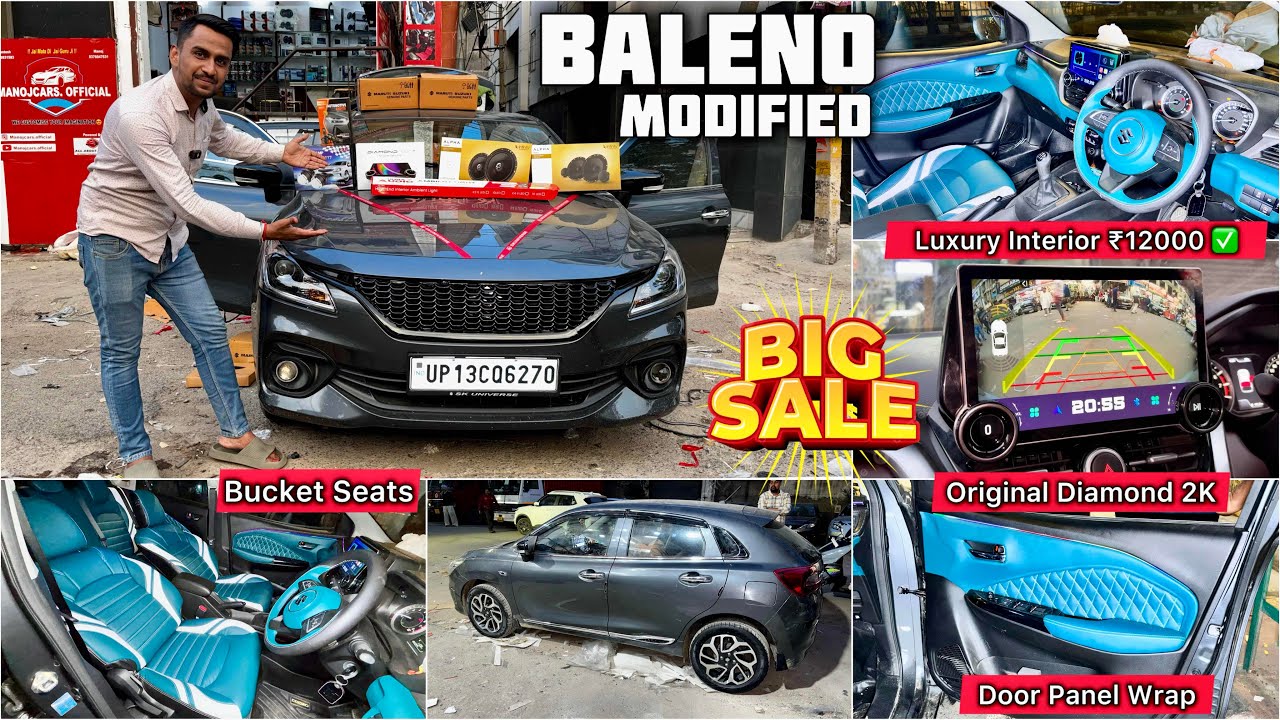Baleno Sigma Base Model Modification With Price ✅ Baleno Base to Top Modified With Price ✅