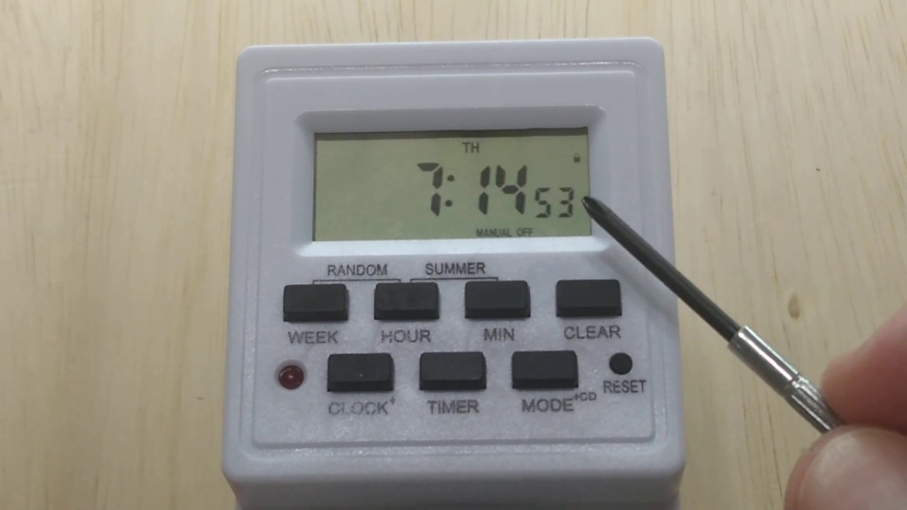 Como Programar o Timer Digital