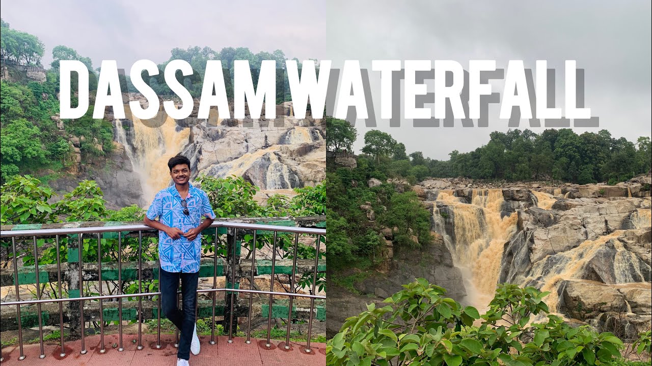 Ranchi highest waterfall 😱| Dassam waterfall