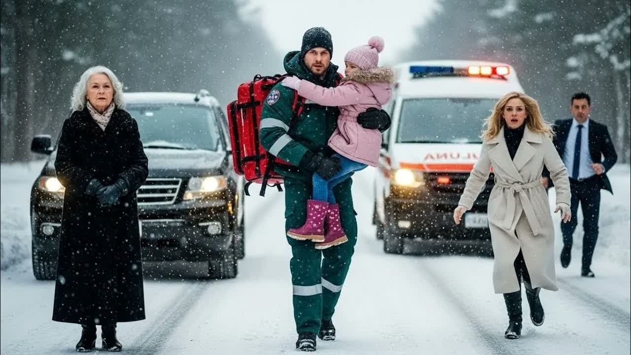 Niemand half der kranken Tochter des CEOs – bis ein Liefer-Vater sie trug… und Liebe entstand.