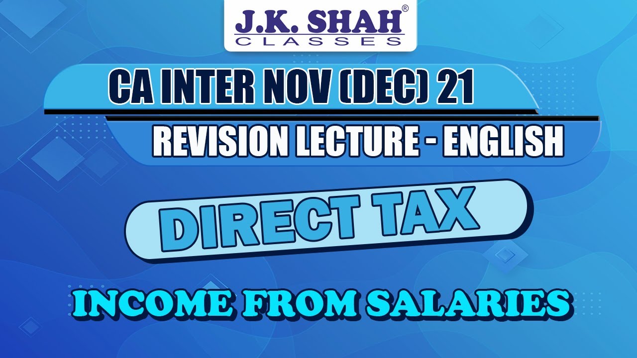 Income From Salaries | English
