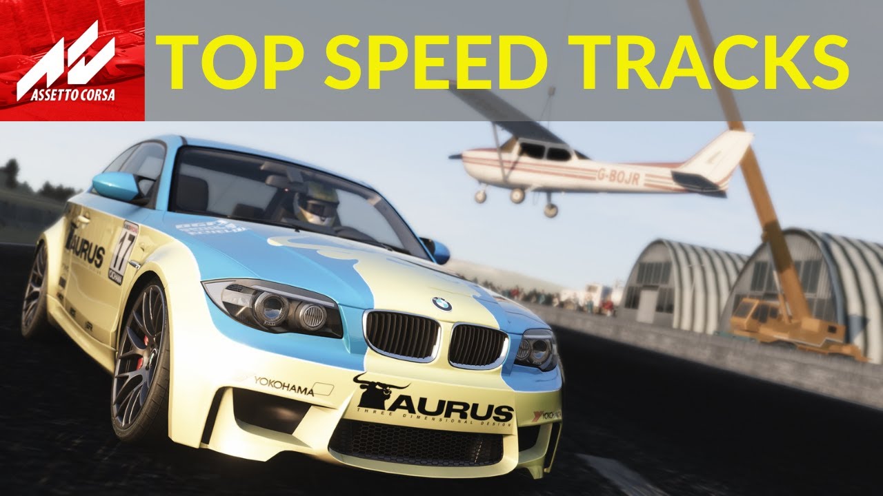 Assetto Corsa Mods Top 5 TOP SPEED Tracks