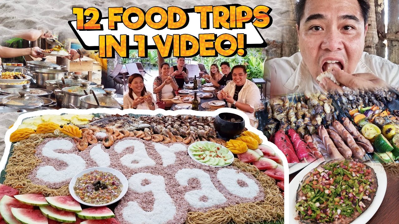 DON'T GO to SIARGAO w/o WATCHING THIS (ULTIMATE Food Tour) | Jayzar Recinto