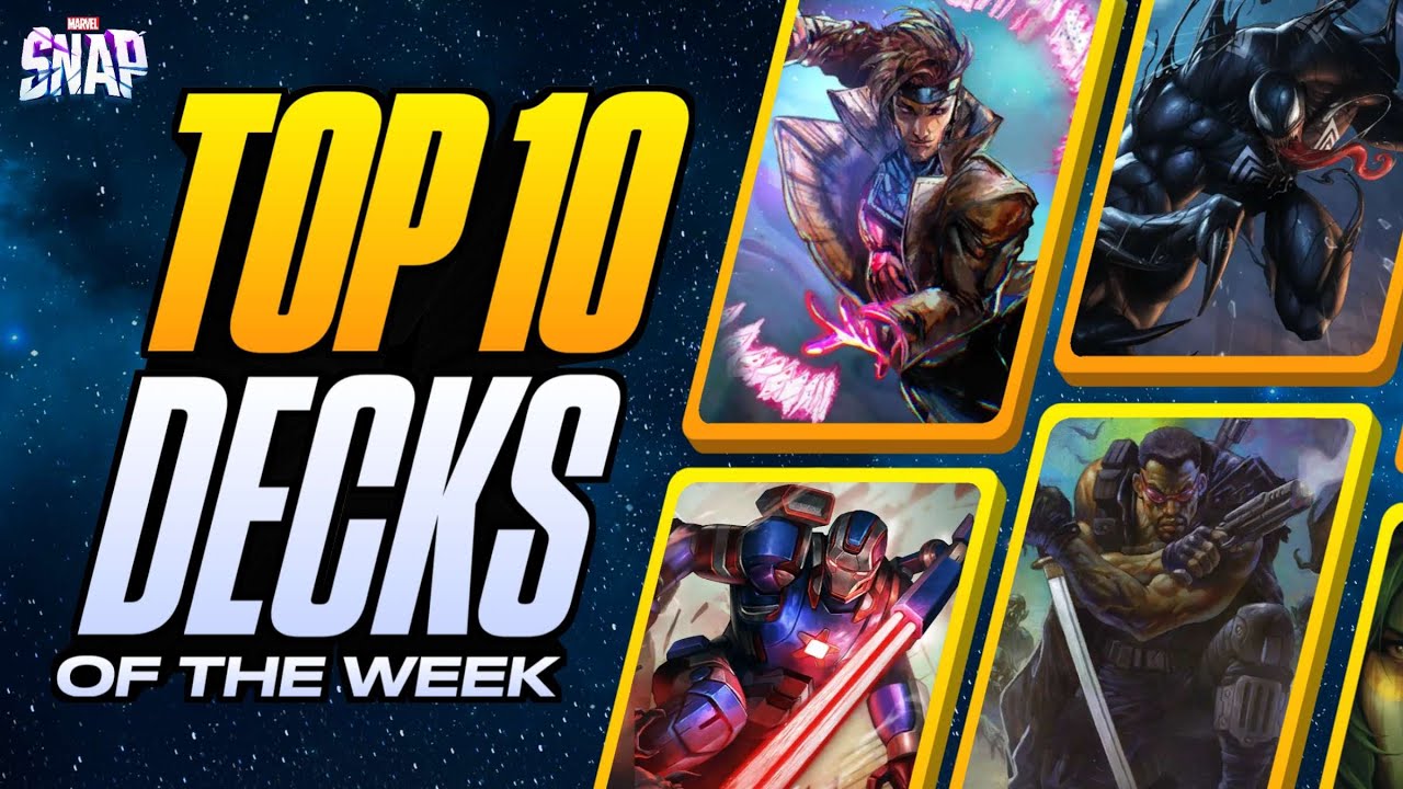 TOP 10 BEST DECKS IN MARVEL SNAP | Weekly Marvel Snap Meta Report #162