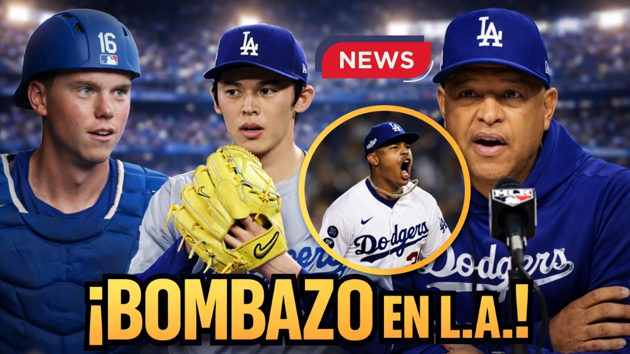 🚨 ¡BOMBAZO EN DODGERS! ALMONTE REGRESA, NUEVO 1B Y CAMBIO CLAVE DE SASAKI