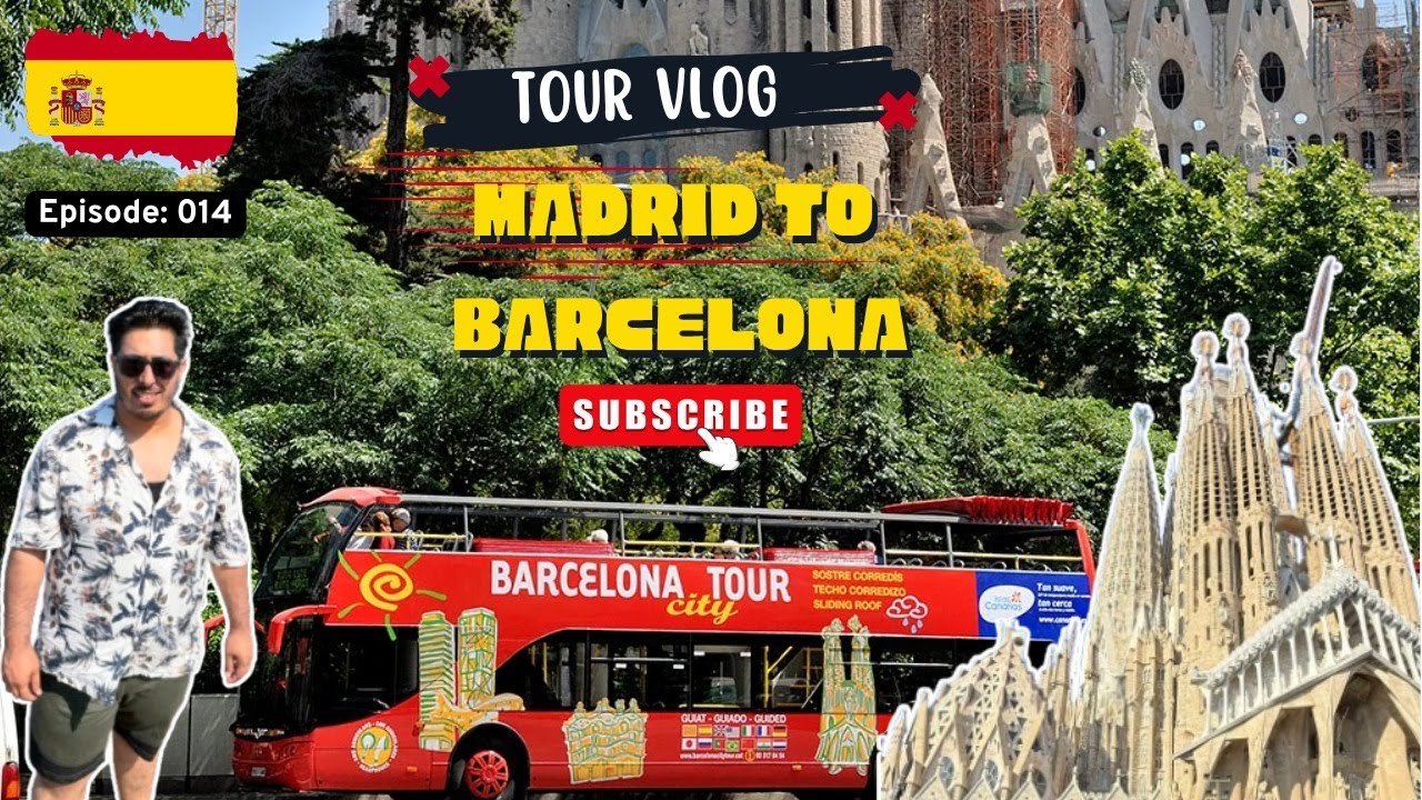 Exploring the Magic of Barcelona 🇪🇸  | Sagrada Familia, La Rambla & More | Spain Vlog. Ep: 014
